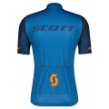 RC TEAM 10 Radtrikot kurzarm blau/orange