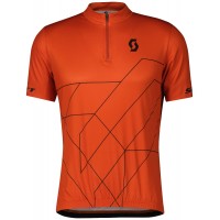 RC TEAM 20 Radtrikot kurzarm orange/schwarz