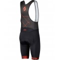 RC TEAM 10 Radsport-Set (Kurzarmtrikot+Trägerhose) rot/schwarz