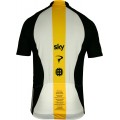 SKY Tour-Sieger Trikot PRO CYCLING Kurzarmtrikot mit kurzem Reißverschluss-Radsport-Profi-Team SKY Tour-Sieger Trikot PRO CYCLING Kurzarmtrikot mit kurzem Reißverschluss-Radsport-Profi-Team
