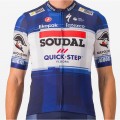 Soudal Quick-Step 2023 Set (Competizione Radtrikot+Competizione Trägerhose)-Radsport-Profi-Team Soudal Quick-Step 2023 Set (Competizione Radtrikot+Competizione Trägerhose)-Radsport-Profi-Team