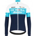 Team De Rosa 2021 Radtrikot langarm-Radsport-Profi-Team