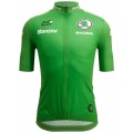 Tour de France 2022 grünes Trikot (maillot vert, bester Sprinter) Radtrikot kurzarm