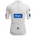 Tour de France 2023 weißes Trikot (maillot blanc, bester Jungprofi) Radtrikot kurzarm Tour de France 2023 weißes Trikot (maillot blanc, bester Jungprofi) Radtrikot kurzarm