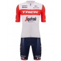 TREK-SEGAFREDO 2023 Set (Radtrikot+Trägerhose)-Radsport-Profi-Team