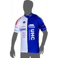 UNITEDHEALTHCARE 2014 Kurzarmtrikot (langer Reißverschluss) Radsport-Profi-Team