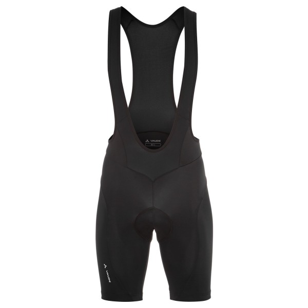 Men ACTIVE BIB PANTS Trägerhose kurz schwarz (black uni)