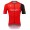 CYCLING CLUB Radtrikot kurzarm rot