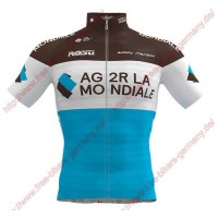 Profiteams AG2R LA MONDIALE 2019 Trikot Kurzarm Outlet Radtrikot Kaufen