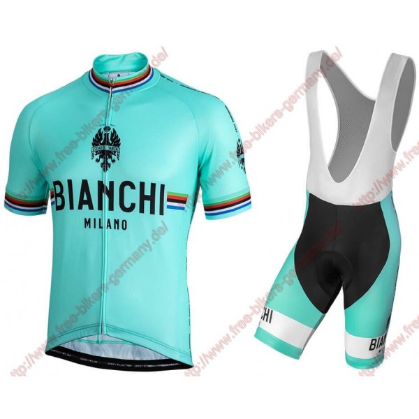 Profiteams BIANCHI MILANO New Pride Radbekleidung Satz Trikot Kurzarm+Trägerhosen Se Radtrikot Kaufen Profiteams BIANCHI MILANO New Pride Radbekleidung Satz Trikot Kurzarm+Trägerhosen Se Radtrikot Kaufen
