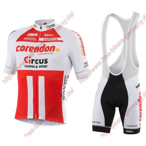 Profiteams Corendon Circus 2019 Radbekleidung Satz Trikot Kurzarm+Trägerhosen Se Radtrikot Kaufen
