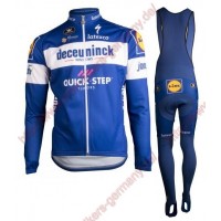 Profiteams DECEUNINCK-QUICK-STEP 2019 Radsport Fahrradbekleidung Trikot Langarm+Lang Tr Radtrikot Kaufen