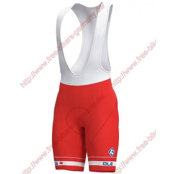 Profiteams 2019 Groupama FDJ Canadian Champion Trägerhosen Set Radtrikot Kaufen