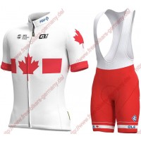 Profiteams 2019 Groupama FDJ Canadian Champion Radbekleidung Satz Trikot Kurzarm+Trägerhosen Se Radtrikot Kaufen
