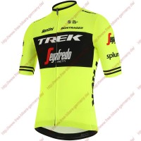 Profiteams Trek Segafredo 2019 training Fluo gelb Trikot Kurzarm Outlet Radtrikot Kaufen