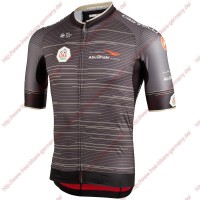 Profiteams UAE Tour 2019 Black Trikot Kurzarm Outlet Radtrikot Kaufen