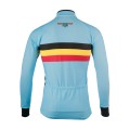 BELGIEN 2022 Radtrikot langarm-Radsport-National-Team Radtrikot Kaufen