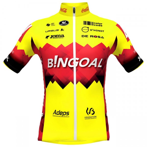 Bingoal WB 2023 Radtrikot kurzarm-Radsport-Profi-Team Radtrikot Kaufen