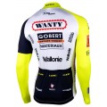 Intermarché-Wanty-Gobert Matériaux 2022 Radtrikot langarm-Radsport-Profi-Team Radtrikot Kaufen