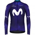 MOVISTAR 2023 Radtrikot langarm-Radsport-Profi-Team Radtrikot Kaufen
