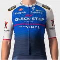 Quick Step-Alpha Vinyl 2022 CLIMBER'S 3.1 Radtrikot kurzarm(langer RV)-Radsport-Profi-Team Radtrikot Kaufen