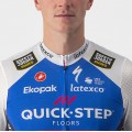 Quick Step-Alpha Vinyl 2022 Competizione Radtrikot kurzarm-Radsport-Profi-Team Radtrikot Kaufen