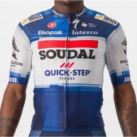 Soudal Quick-Step 2023 Aero Race 6.1 Radtrikot kurzarm-Radsport-Profi-Team Radtrikot Kaufen