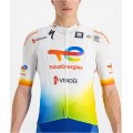 Team TotalEnergies 2022 Radtrikot kurzarm(langer Reißverschluss)-Radsport-Profi-Team Radtrikot Kaufen