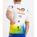 Team TotalEnergies 2022 Radtrikot kurzarm(langer Reißverschluss)-Radsport-Profi-Team Radtrikot Kaufen