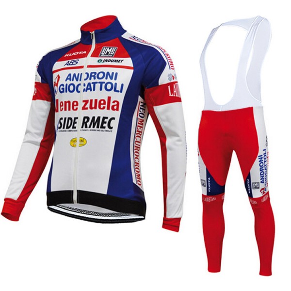 2015 ANDRONI GIOCATTOLI Fahrradbekleidung Radtrikot Satz Langarm und Lange Trägerhose Radtrikot Kaufen
