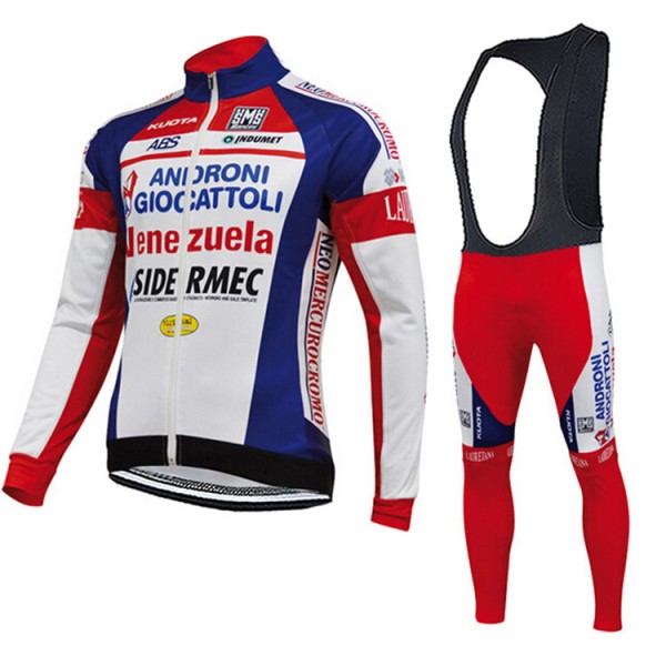 2015 ANDRONI GIOCATTOLI Fahrradbekleidung Radtrikot Satz Langarm und Lange Trägerhose Radtrikot Kaufen