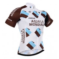 2015 Ag2r La Mondiale Radtrikot Kurzarm Radtrikot Kaufen