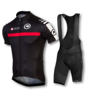 2015 ASSOS Fahrradbekleidung Satz Fahrradtrikot Kurzarm Trikot und Kurz Trägerhose Radtrikot Kaufen