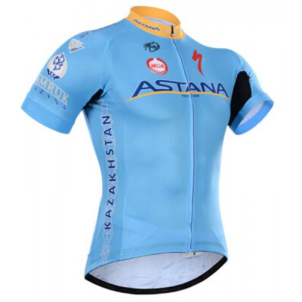 2015 Astana Radtrikot Kurzarm Radtrikot Kaufen