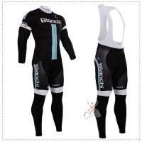 2015 Bianchi Fahrradbekleidung Radtrikot Satz Langarm und Lange Trägerhose Radtrikot Kaufen