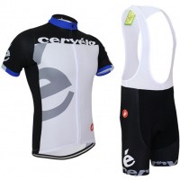 2015 Cervelo Fahrradbekleidung Satz Fahrradtrikot Kurzarm Trikot und Kurz Trägerhose Radtrikot Kaufen
