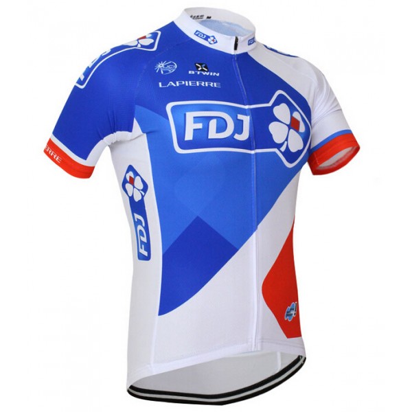 2015 FDJ Radtrikot Kurzarm Radtrikot Kaufen