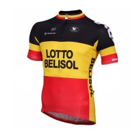 2015 Lotto Belisol Radtrikot Kurzarm Radtrikot Kaufen