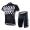 2015 Nalini Racing-Drapeau Schwarz Radbekleidung Radtrikot Kurzarm und Fahrradhosen Kurz Radtrikot Kaufen