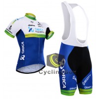 2015 ORICA GreenEDGE Fahrradbekleidung Satz Fahrradtrikot Kurzarm Trikot und Kurz Trägerhose Radtrikot Kaufen