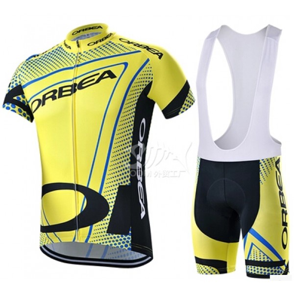 2015 Orbea Fahrradbekleidung Satz Fahrradtrikot Kurzarm Trikot und Kurz Trägerhose Radtrikot Kaufen
