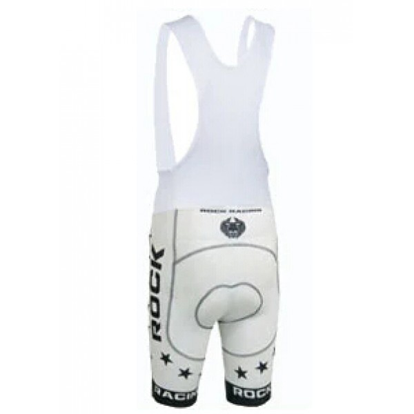 2015 Rock Racing Weiß Kurz Trägerhose Radtrikot Kaufen 2015 Rock Racing Weiß Kurz Trägerhose Radtrikot Kaufen
