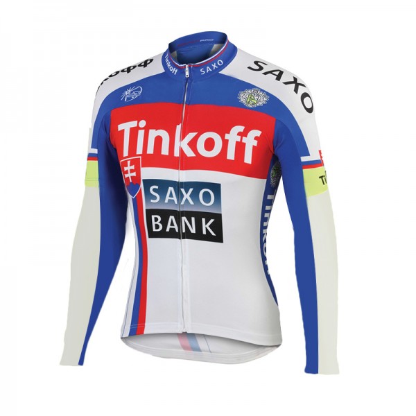 2015 Tinkoff Saxo Bank Fahrradtrikot Langarm Radtrikot Kaufen