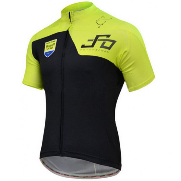2015 Tinkoff Saxo Radtrikot Kurzarm gelb Radtrikot Kaufen 2015 Tinkoff Saxo Radtrikot Kurzarm gelb Radtrikot Kaufen