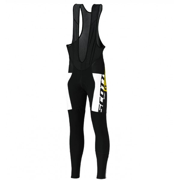 2015 SCOTT RC Schwarz/Gelb Lang Trägerhose Radtrikot Kaufen