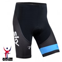 2015 Sky Kurz Radhose Blau Radtrikot Kaufen