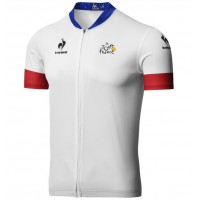 2015 Tour De France Radtrikot Kurzarm Weiß Radtrikot Kaufen