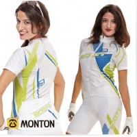 2010 Damen scott Radbekleidung Radtrikot Kurzarm und Fahrradhosen Kurz Radtrikot Kaufen
