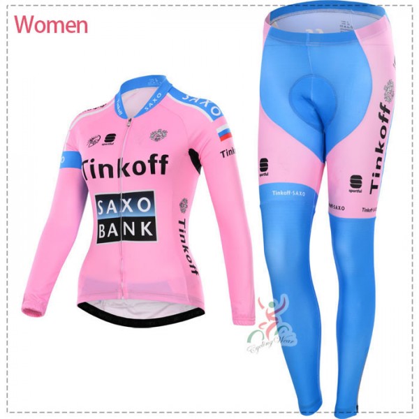 2015 Tinkoff saxo bank Damen Cycling Fahrradbekleidung Radtrikot Satz Langarm und Lange Fahrradhose Radtrikot Kaufen 2015 Tinkoff saxo bank Damen Cycling Fahrradbekleidung Radtrikot Satz Langarm und Lange Fahrradhose Radtrikot Kaufen