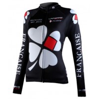 2012 Damen FDJ Fahrradtrikot Langarm Radtrikot Kaufen